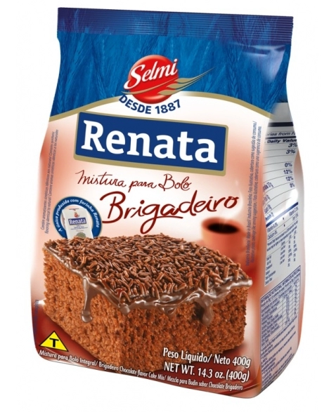 MISTURA BOLO RENATA BRIGADEIRO 400G