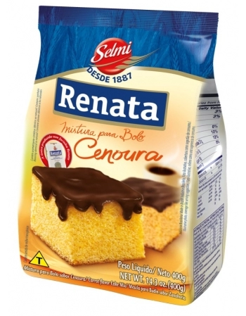 MISTURA BOLO RENATA CENOURA 400G