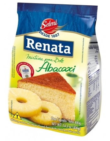 MISTURA BOLO RENATA ABACAXI 400G