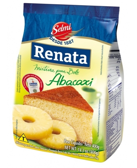 MISTURA BOLO RENATA ABACAXI 400G