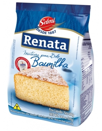 MISTURA BOLO RENATA BAUNILHA 400G