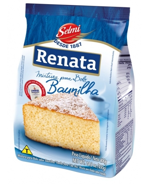 MISTURA BOLO RENATA BAUNILHA 400G