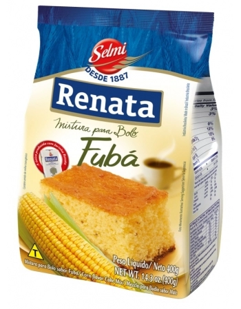 MISTURA BOLO RENATA FUBA 400G