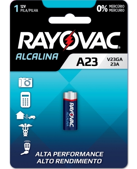 PILHA ELETRONICA RAYOVAC SM 12V V23GA