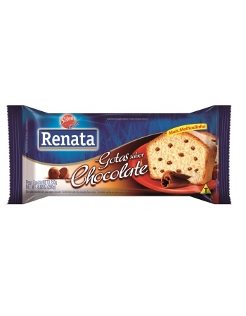 BOLO RENATA TRAD GOTAS CHOC 250G