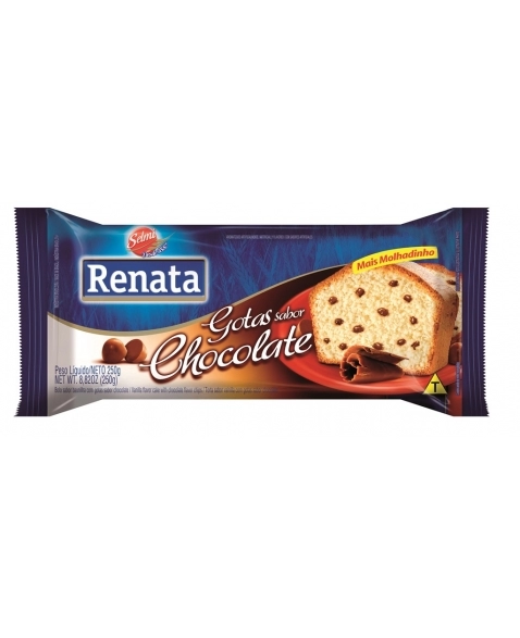 BOLO RENATA TRAD GOTAS CHOC 250G