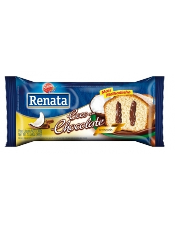 BOLO RENATA RECH COCO C CHOCOLATE 300G