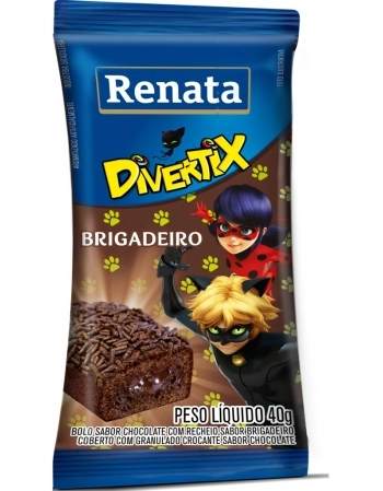 MINIBOLO RENATA DIVERT BRIGADEIRO 20X40G