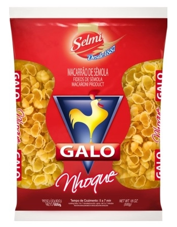 MAC GALO SEMOLA NHOQUE 500G