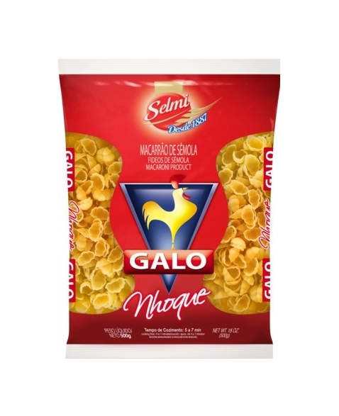 MAC GALO SEMOLA NHOQUE 500G