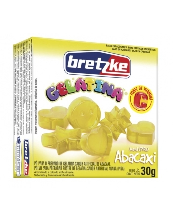 GELATINA BRETZKE ABACAXI 30G