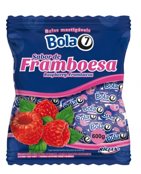 BALA MAST BOLA 7 FRAMBOESA 600G