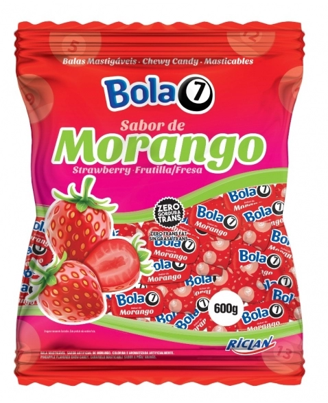 BALA MAST BOLA 7 MORANGO 600G