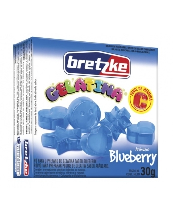 GELATINA BRETZKE BLUEBERRY 30G