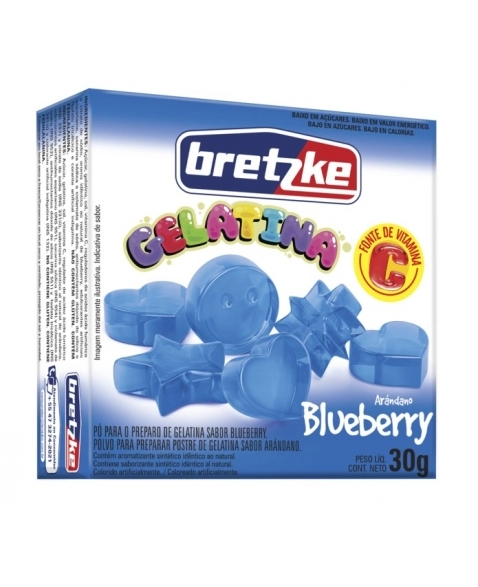 GELATINA BRETZKE BLUEBERRY 30G