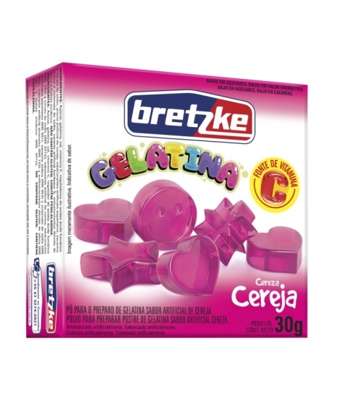 GELATINA BRETZKE CEREJA 30G