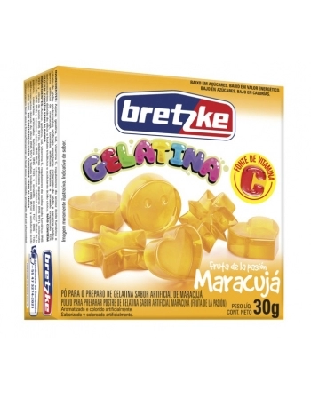 GELATINA BRETZKE MARACUJA 30G