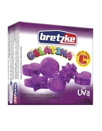 GELATINA BRETZKE UVA 30G