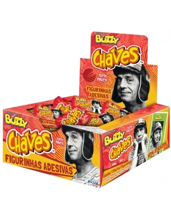 CHICLE BUZZY CHAVES TUTTI FRUTTI 100UN