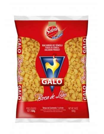 MAC GALO SEMOLA BOCA DE LEAO 500G