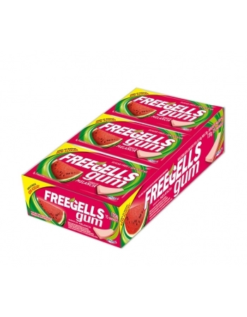 CHICLE FREEGELLS GUM MELANCIA 15UN