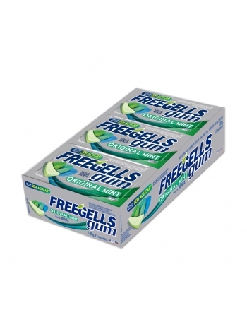 CHICLE FREEGELLS GUM ORIGINAL MINT 15UN