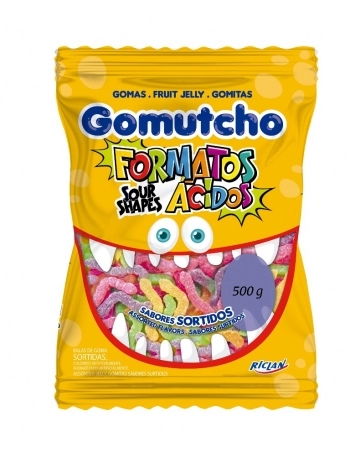 GOMA GOMUTCHO MINHOCAS ACIDAS 500G