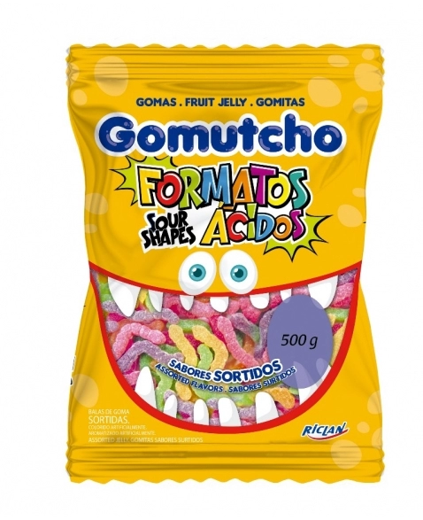 GOMA GOMUTCHO MINHOCAS ACIDAS 500G