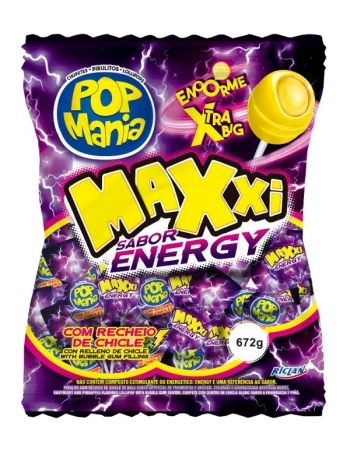 PIRULITO POP MANIA MAXXI ENERGY 24UN