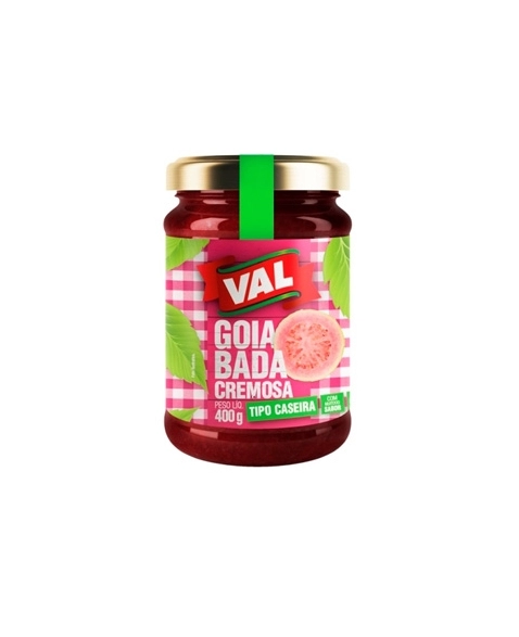 GOIABADA CREM CASEIRA VAL VIDRO 400G