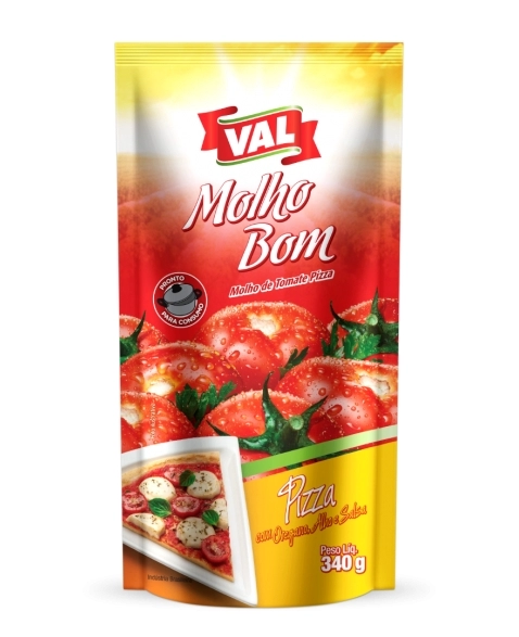 MOLHO TOMATE VAL PIZZA SACHE 340G