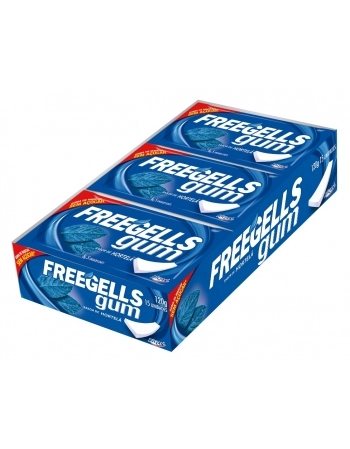 CHICLE FREEGELLS GUM HORTELA 15UN