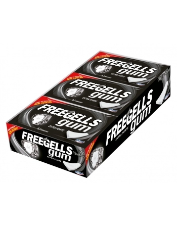 CHICLE FREEGELLS GUM EXTRA FORTE 15UN