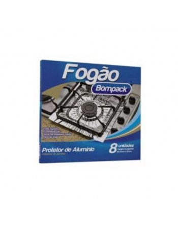 PROTETOR DE FOGAO BOMPACK 27X27CM 08UN