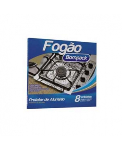 PROTETOR DE FOGAO BOMPACK 27X27CM 08UN