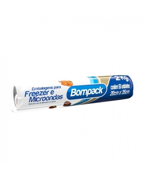 SACO FREEZER BOMPACK 2KG 20X35 50MTS